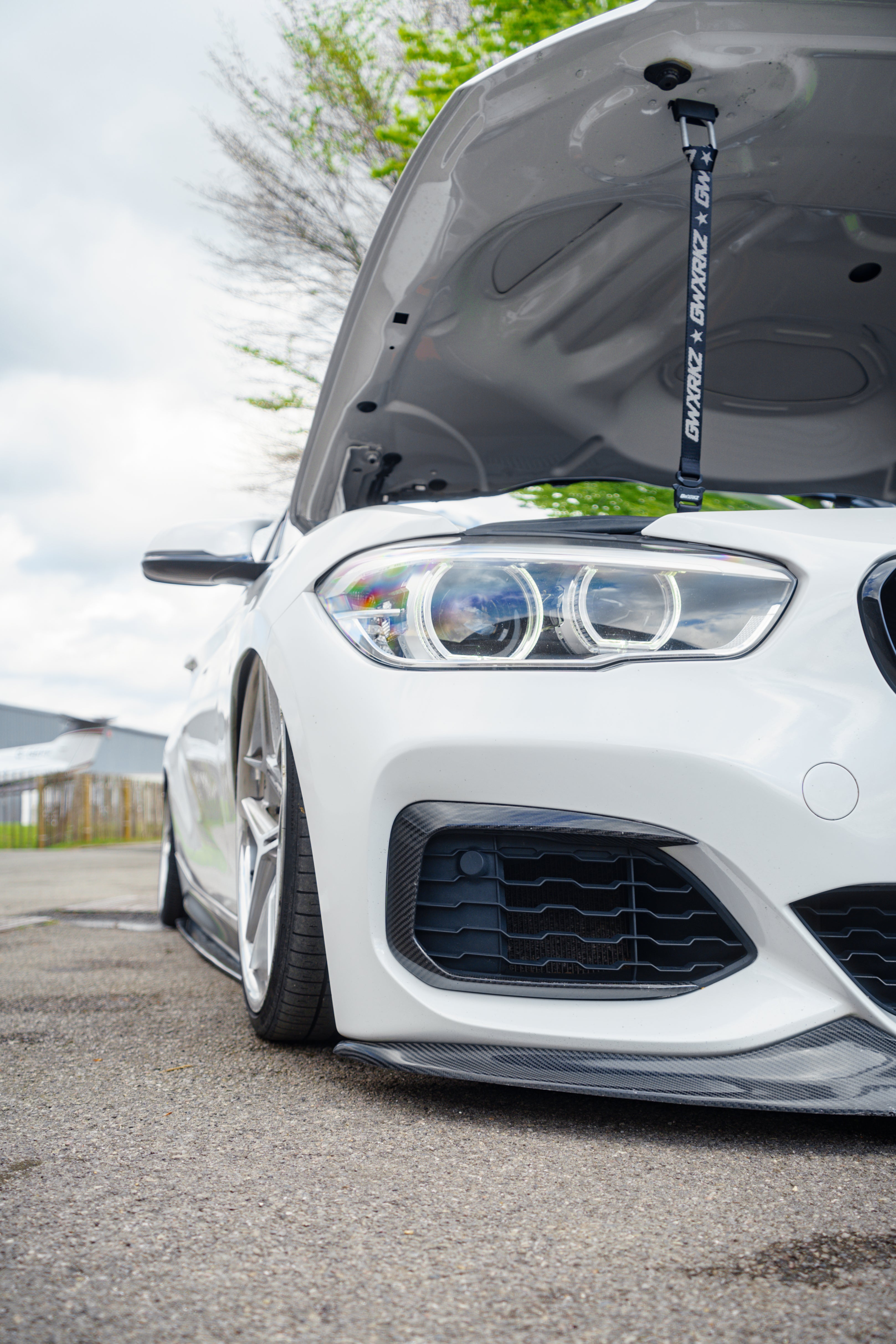 72Design - BMW M140i/M135i Carbon Front Bumper Canards (F20/F21 LCI) - Nineteen72 Performance