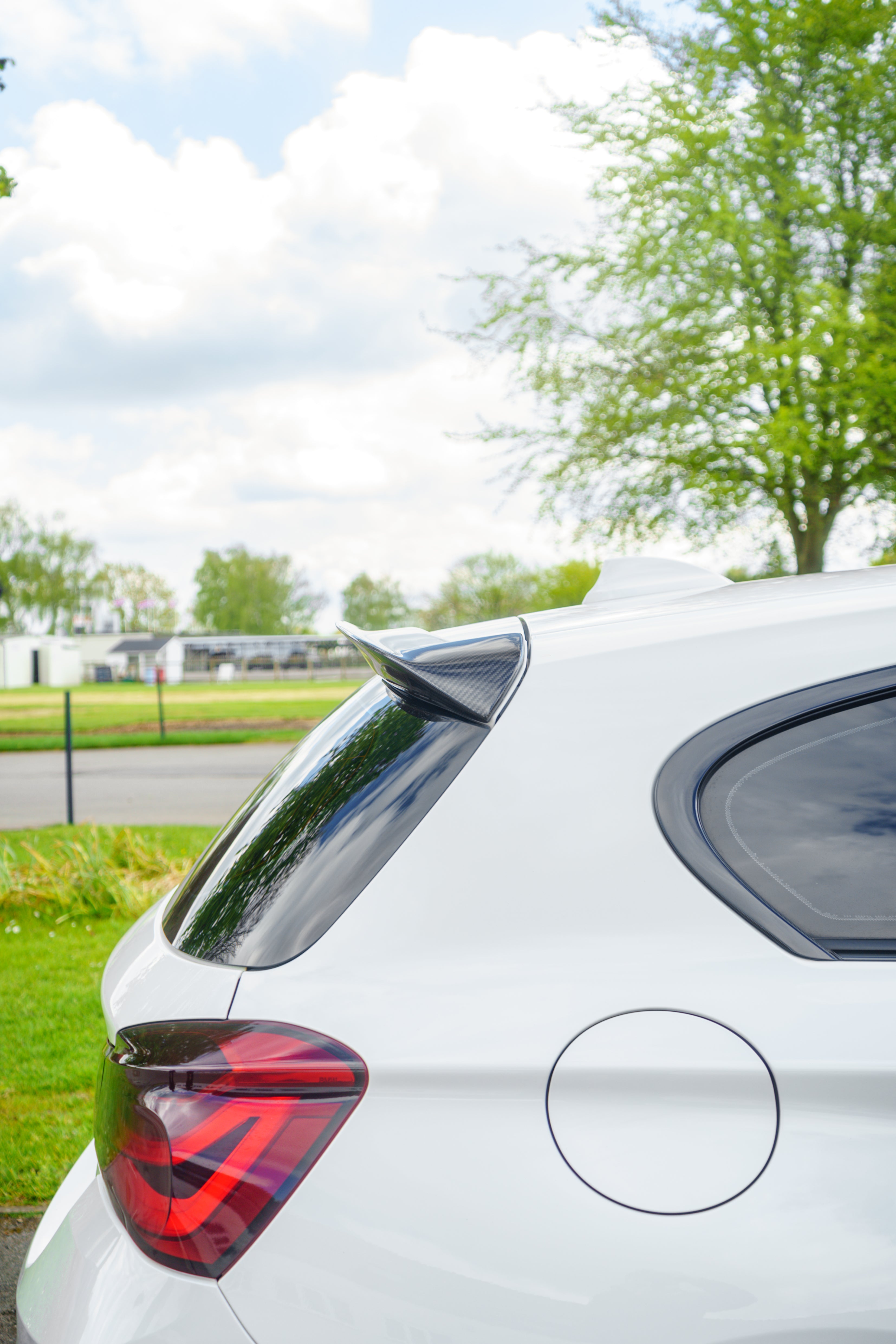 72Design BMW 1 Series (F20) Gloss Carbon Fibre (Pre-Preg) Performance Style Spoiler - Nineteen72 Performance