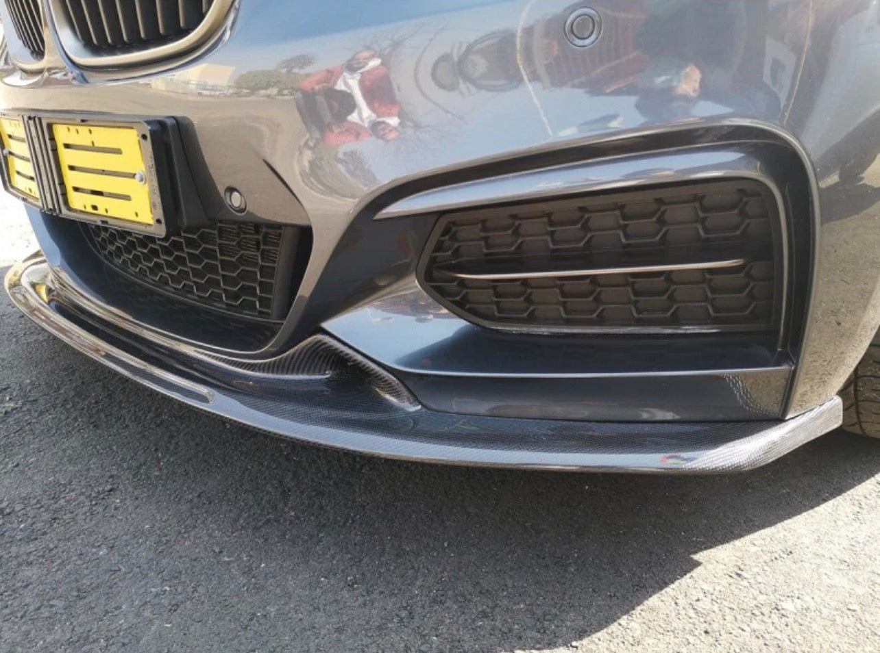 72Design BMW M240i/M235i (F22) Lame avant style performance en fibre de carbone brillante (Pré-imprégnée)