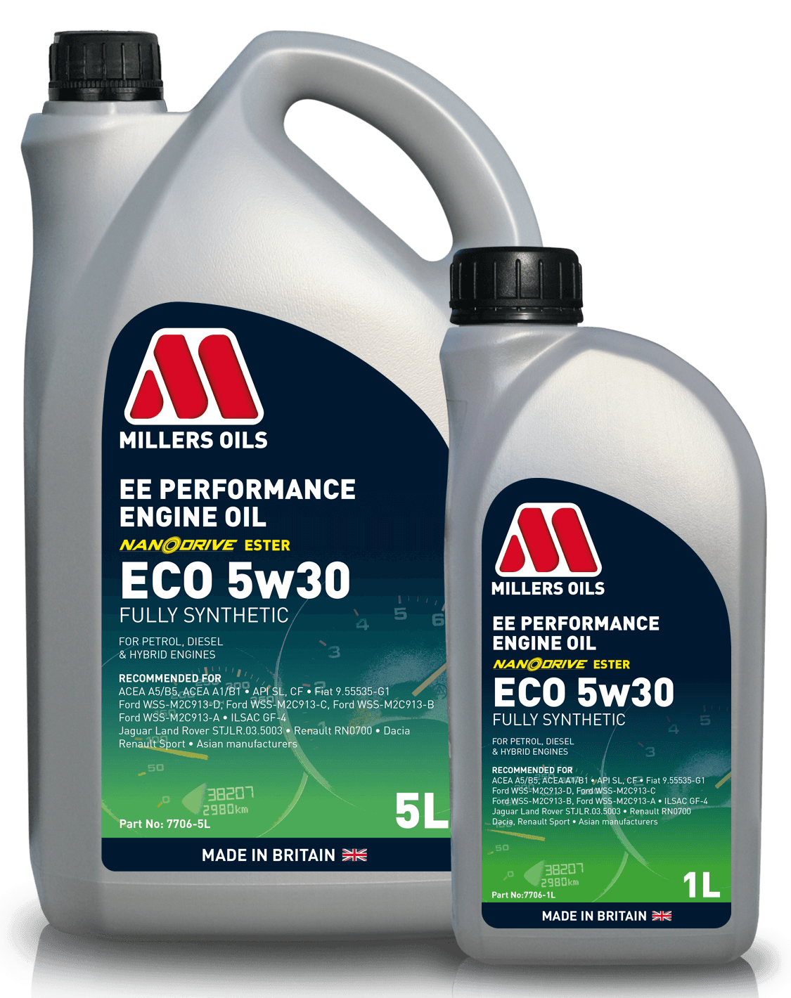 Millers EE Performance Engine Oil ECO 5w30 product image