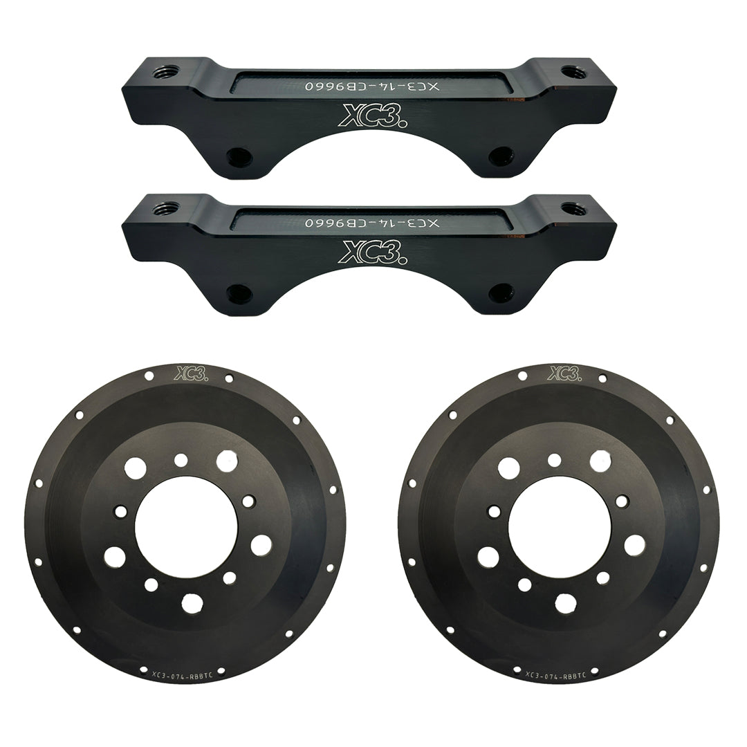 BMW F8X AP Racing CP9660 XC3 Engineering BTCC 368x36mm front brake conversion kit