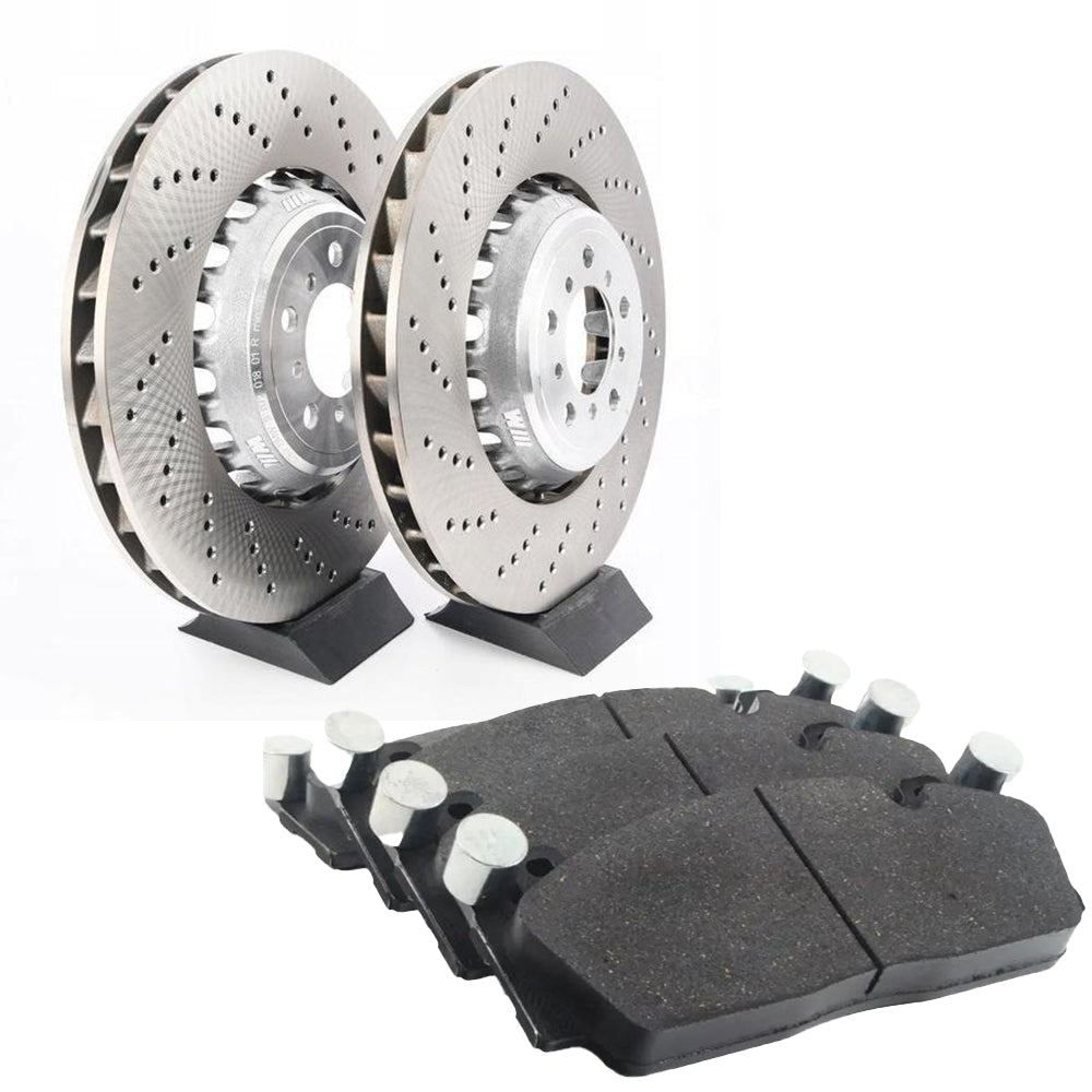 Genuine BMW M2 Competition Front & Rear Discs (400mm & 380mm) & Pads (Option 2NH) - Nineteen72 Performance