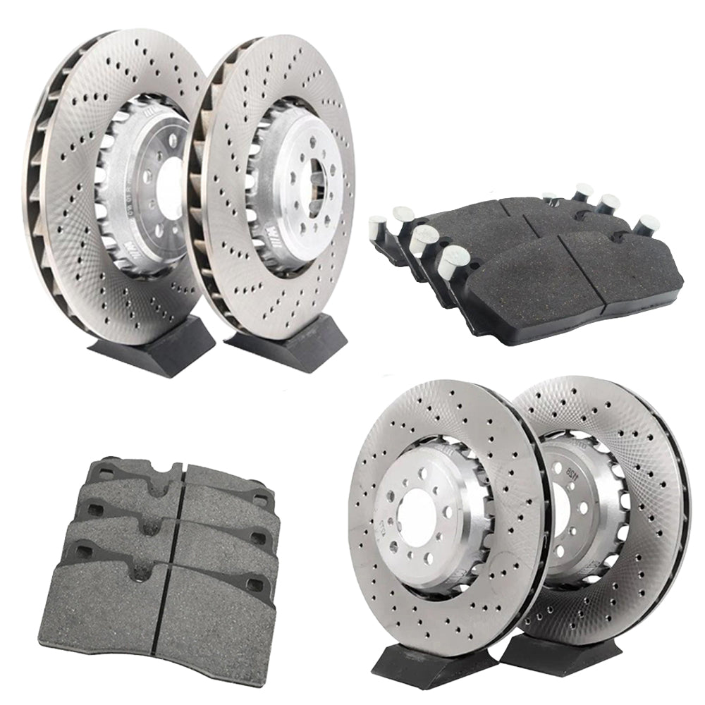 Genuine BMW M2 Competition front and rear brake discs (400mm & 380mm) with pads, high-performance brake discs for BMW M2.
