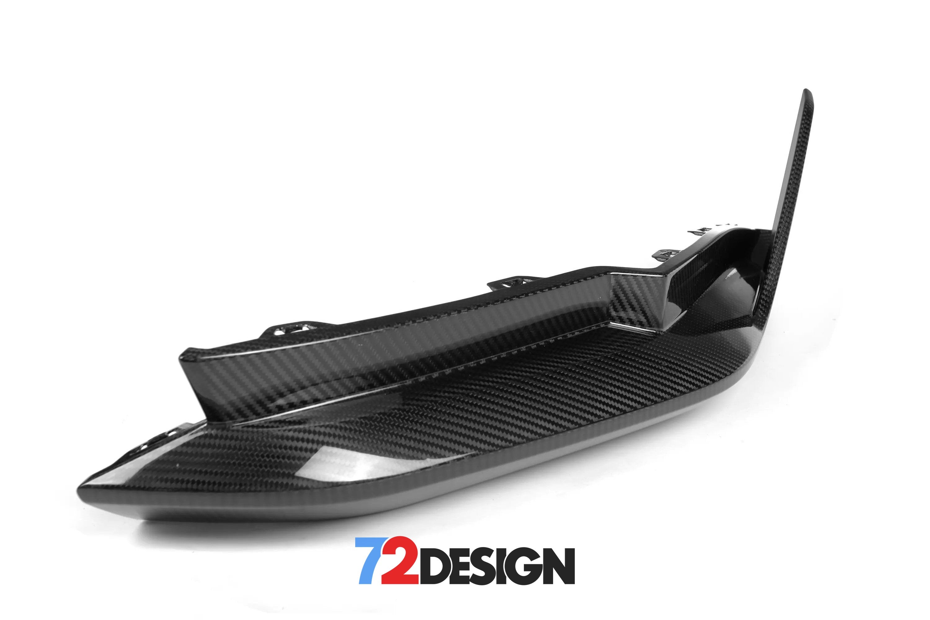 72Design BMW M4 (G82) Gloss Carbon Fibre (Pre-Preg) OEM Style Rear Side Spats - Nineteen72 Performance