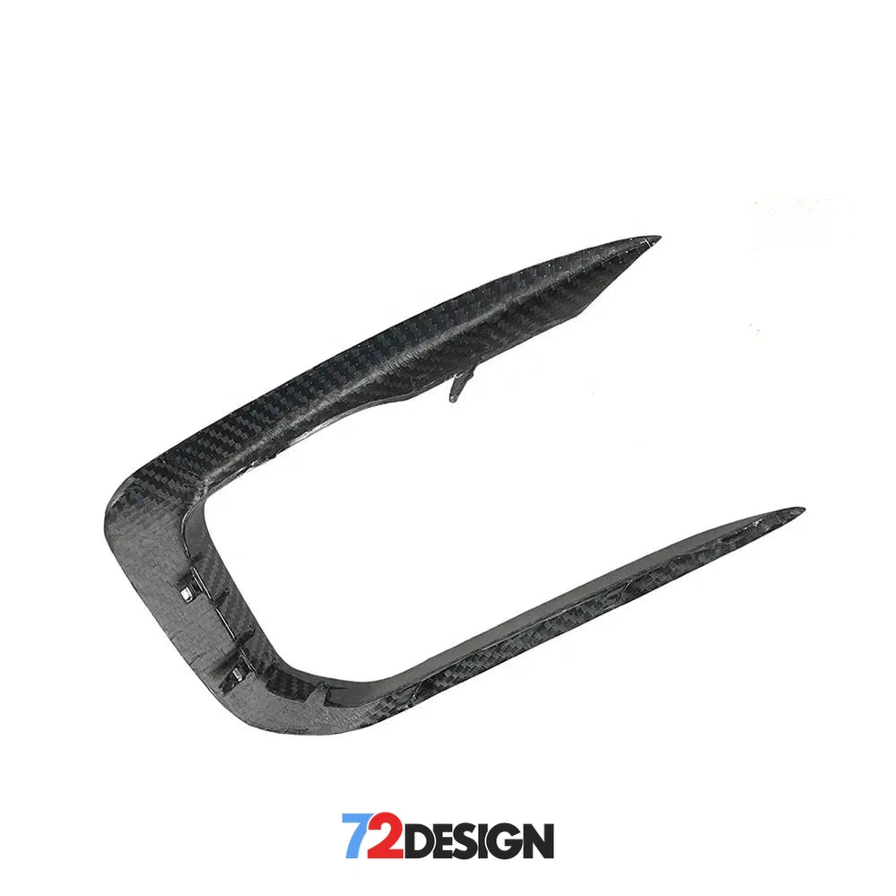 72Design - BMW M140i/M135i Carbon Front Bumper Canards (F20/F21 LCI) - Nineteen72 Performance