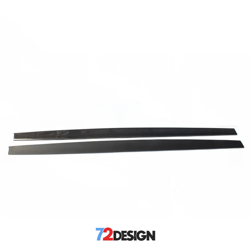 72Design BMW M3/M4 (F80/F82) Gloss Carbon Fibre (Pre-Preg) Performance Style Side Skirt - Nineteen72 Performance
