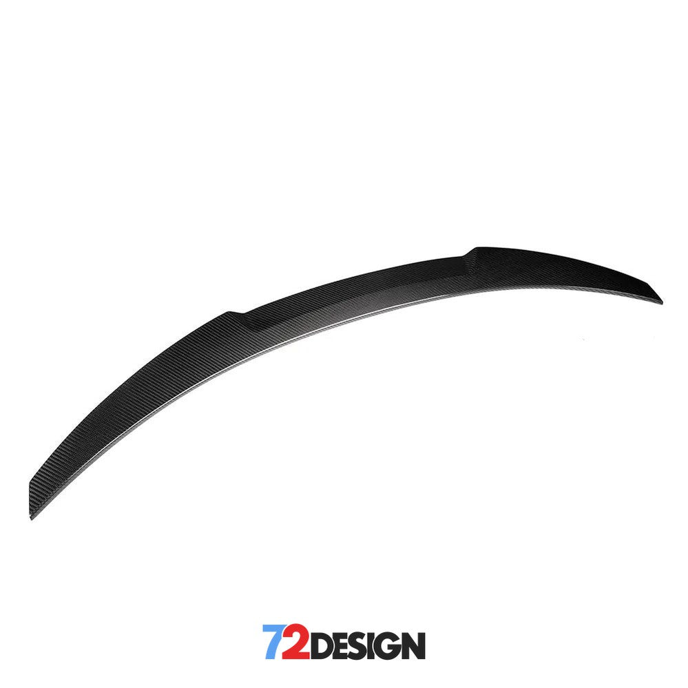 72Design BMW M3/3 Series (F80/F30) Gloss Carbon Fibre (Pre-Preg) Ducktail Style Spoiler - Nineteen72 Performance