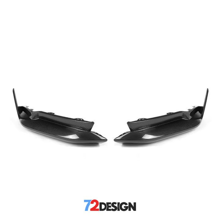 72Design BMW M4 (G82) Gloss Carbon Fibre (Pre-Preg) Performance Style Replacement Rear Splitter - Nineteen72 Performance