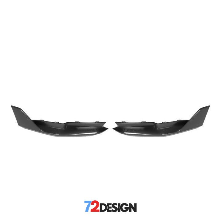 72Design BMW M4 (G82) Gloss Carbon Fibre (Pre-Preg) Performance Style Replacement Rear Splitter - Nineteen72 Performance