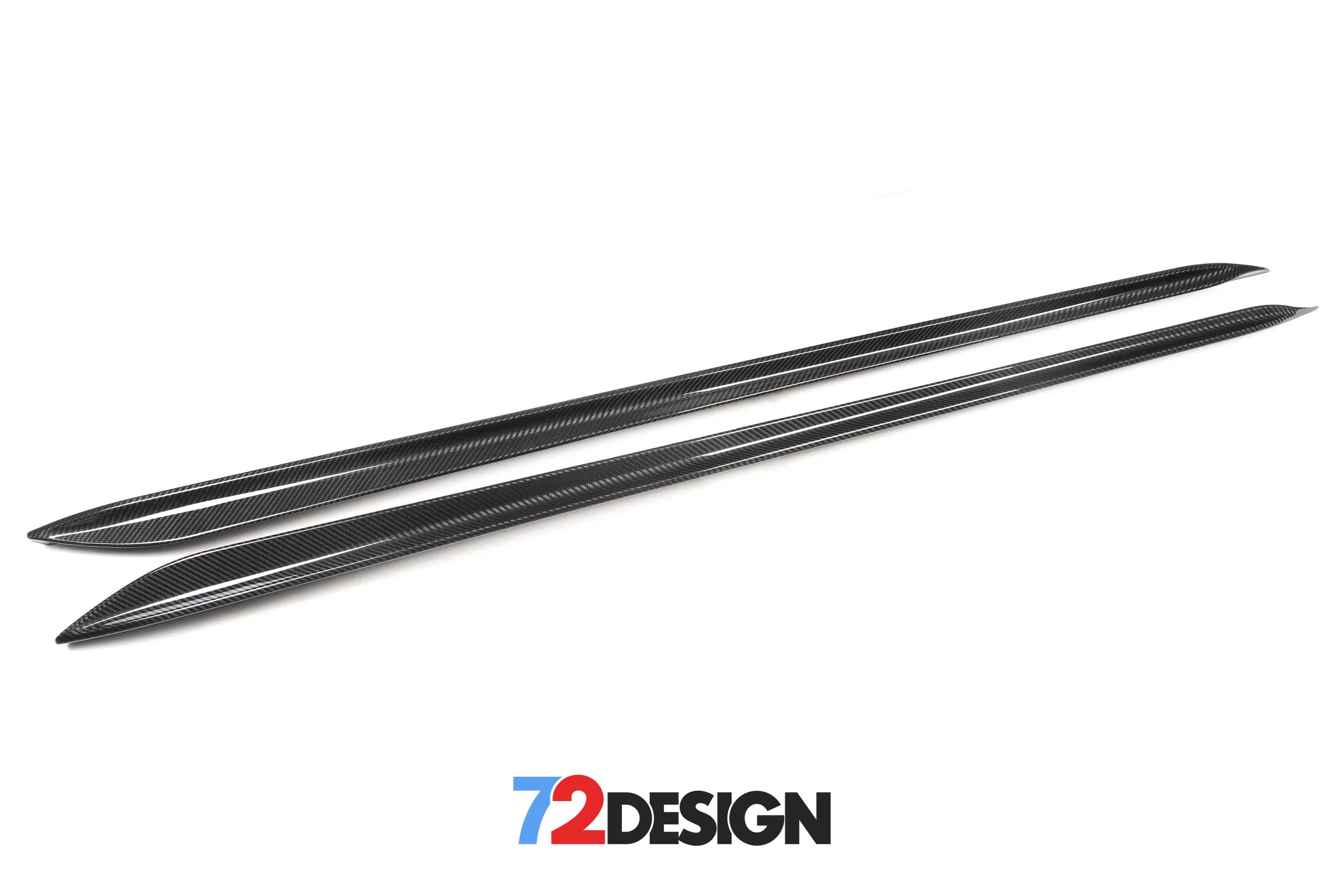 72Design BMW 3 Series (G20/G28) Gloss Carbon Fibre (Pre-Preg) Performance Style Side Skirt - Nineteen72 Performance