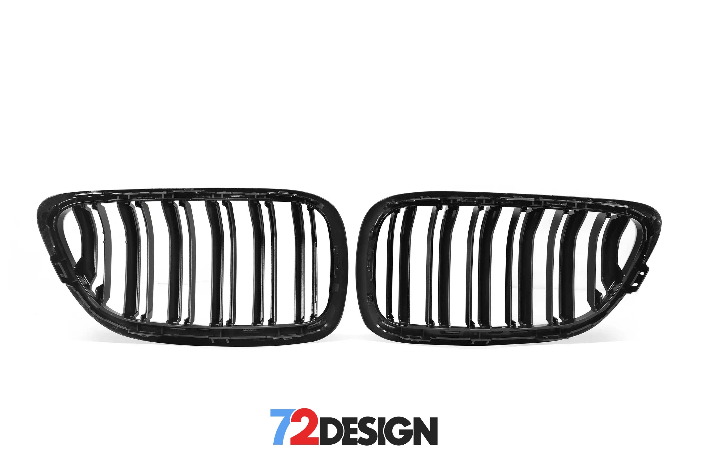 72Design - BMW M2 Carbon Fibre Double Slat Grills (F87) - Nineteen72 Performance