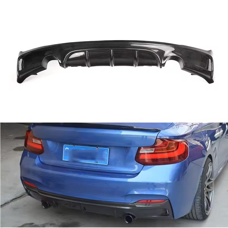 72Design BMW 2 Series (F22) pre-preg Carbon GT Style Diffuser - Nineteen72 Performance