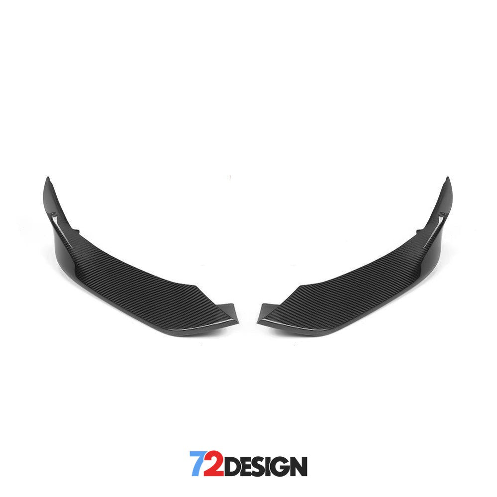 72Design BMW 8 Series (G14) Gloss Carbon Fibre (Pre-Preg) Performance Style Front Splitter - Nineteen72 Performance