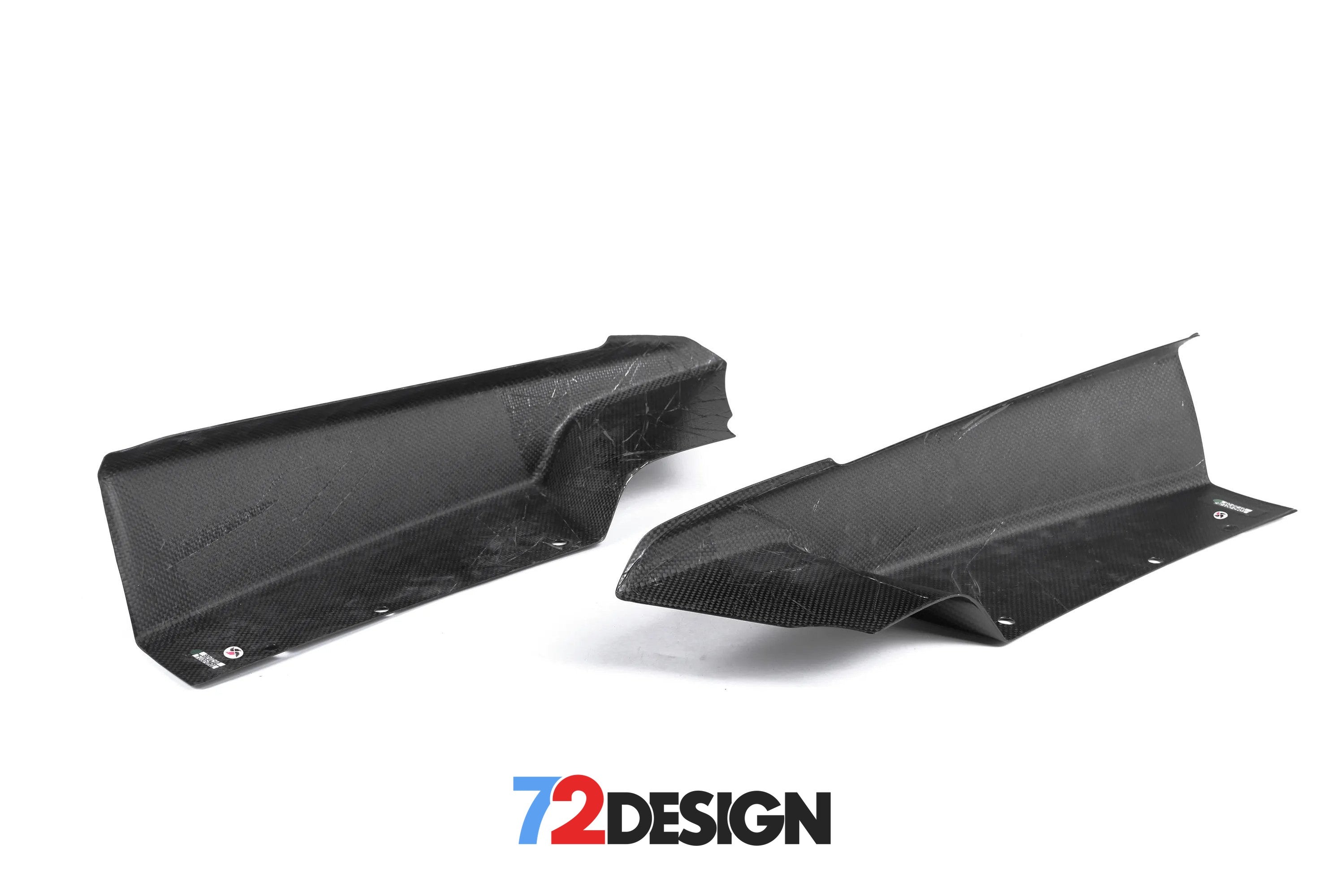 72Design BMW 3 Series (F30/F35) Gloss Carbon Fibre (Pre-Preg) Performance Style Splitter - Nineteen72 Performance