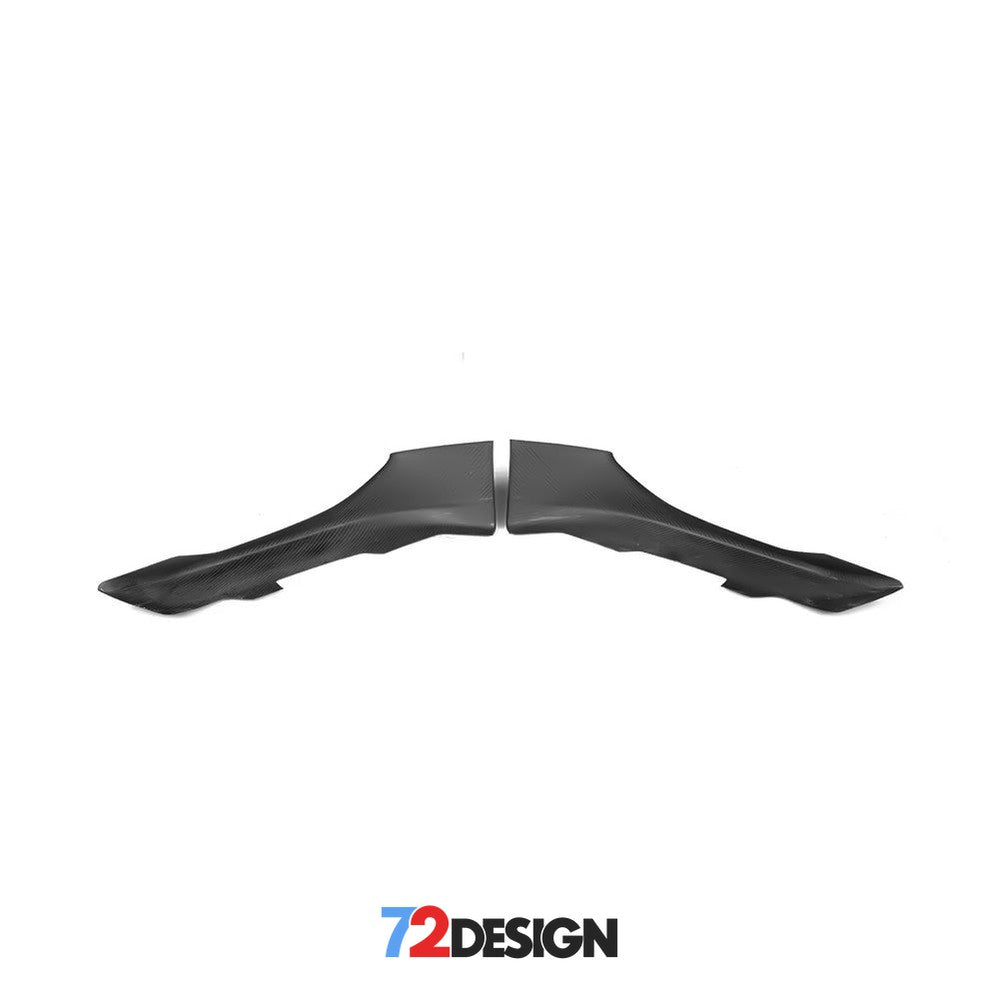 72Design BMW 8 Series (G14) Gloss Carbon Fibre (Pre-Preg) Performance Style Front Splitter - Nineteen72 Performance