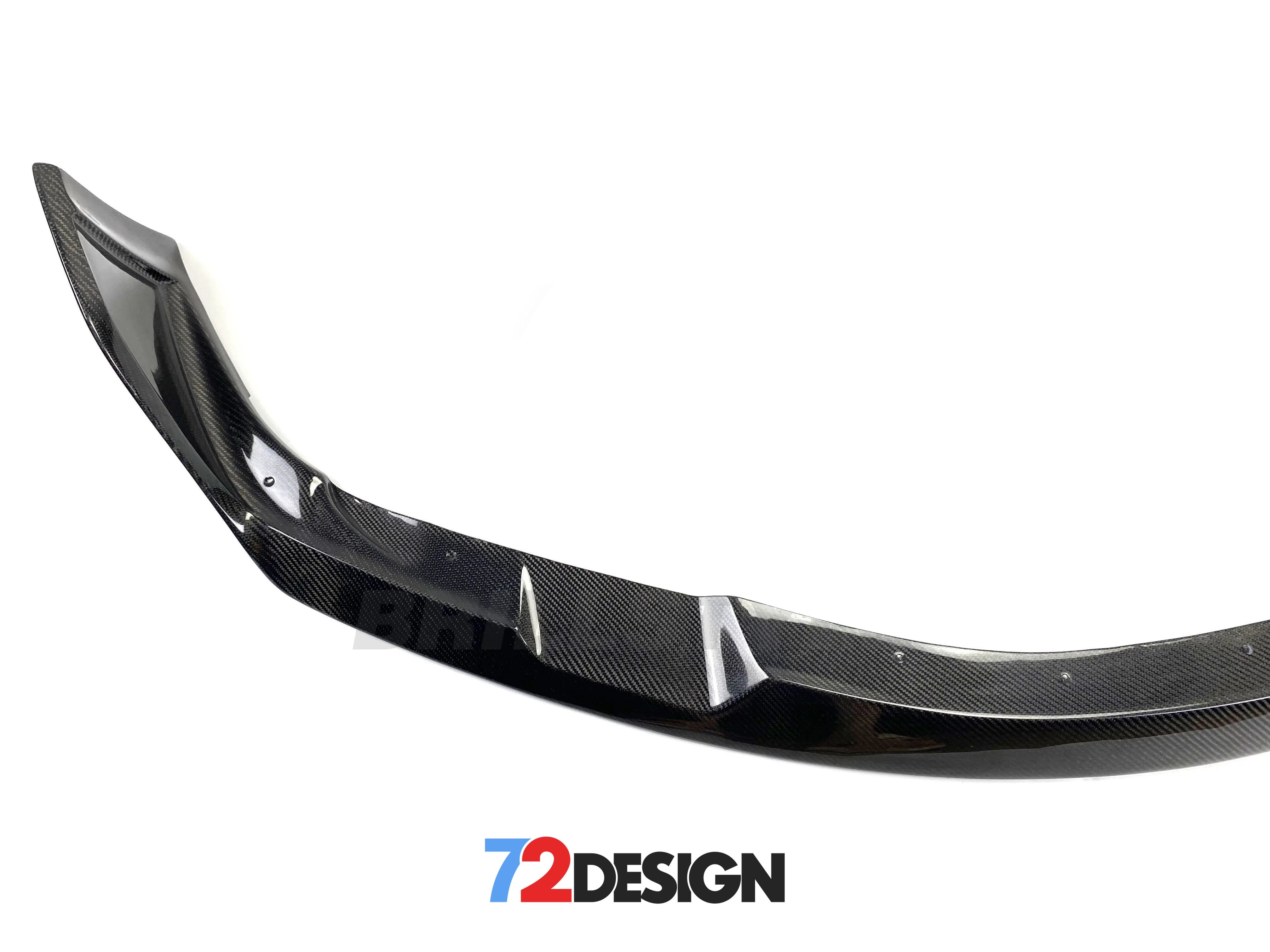 72Design - Toyota Supra (A90) Pre-Preg Carbon Front Splitter (2019+) - Nineteen72 Performance