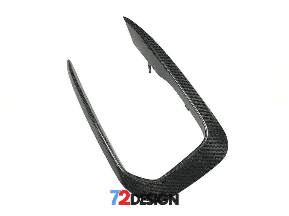 72Design - BMW M140i/M135i Carbon Front Bumper Canards (F20/F21 LCI) - Nineteen72 Performance