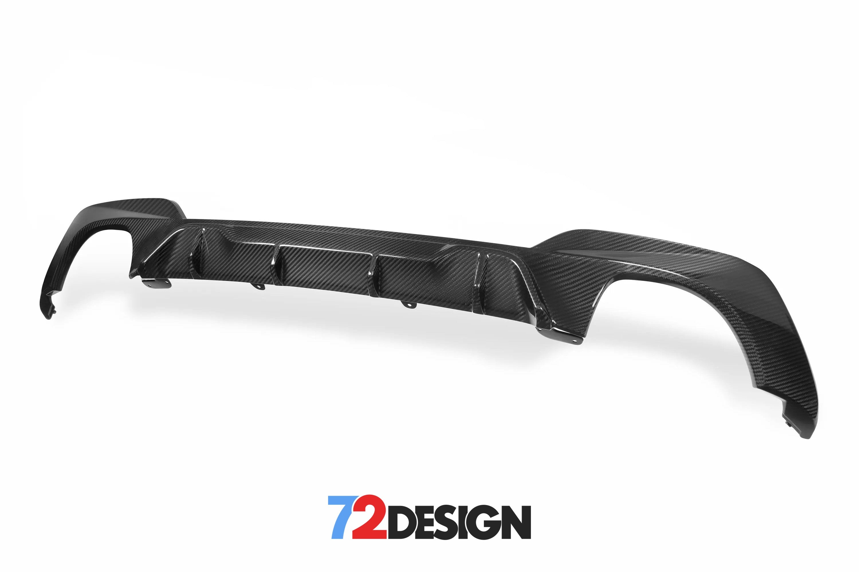 72Design BMW 3 Series (G20/G28) Gloss Carbon Fibre (Pre-Preg) Performance Style Diffuser - Nineteen72 Performance