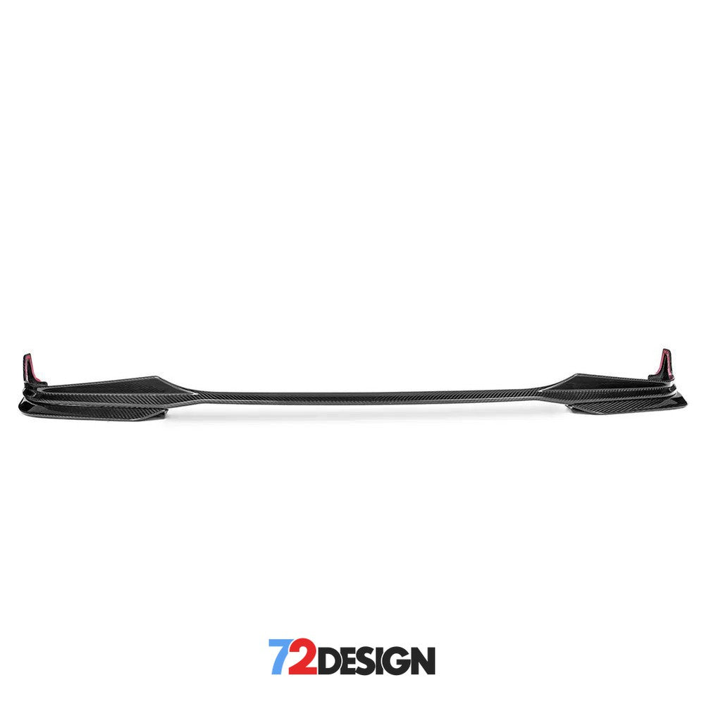 72Design BMW 3 Series Gloss Carbon Fibre (Pre-Preg) Performance Style Front Splitter - Nineteen72 Performance