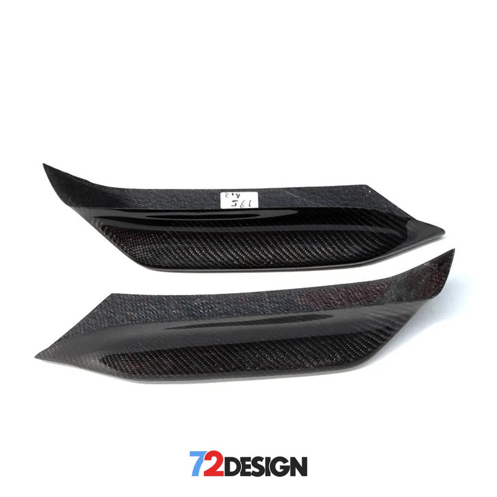 72Design BMW M3/M4 (F80/F82) Gloss Carbon Fibre (Pre-Preg) Performance Front Upper Splitter - Nineteen72 Performance