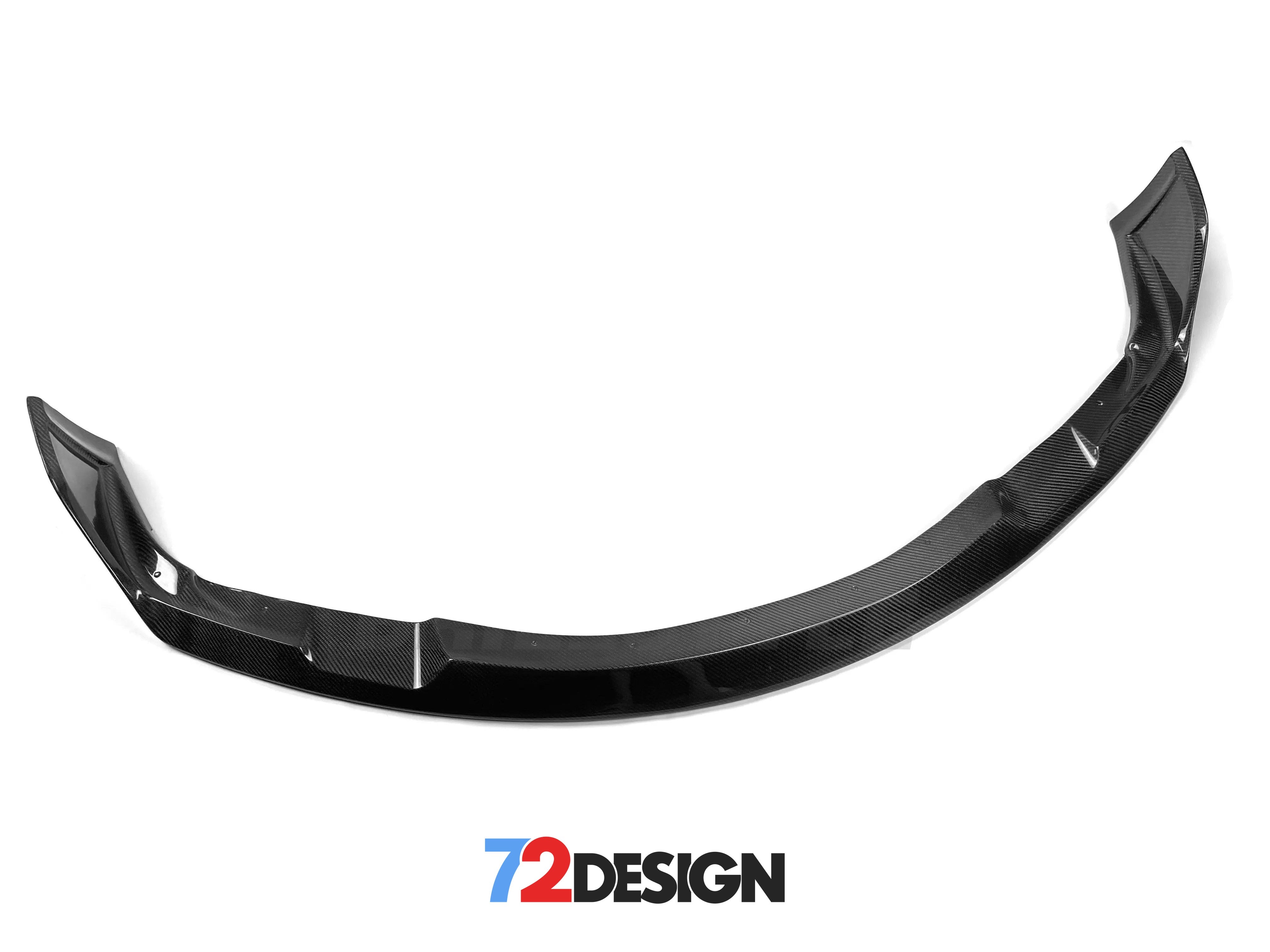 72Design - Toyota Supra (A90) Pre-Preg Carbon Front Splitter (2019+) - Nineteen72 Performance