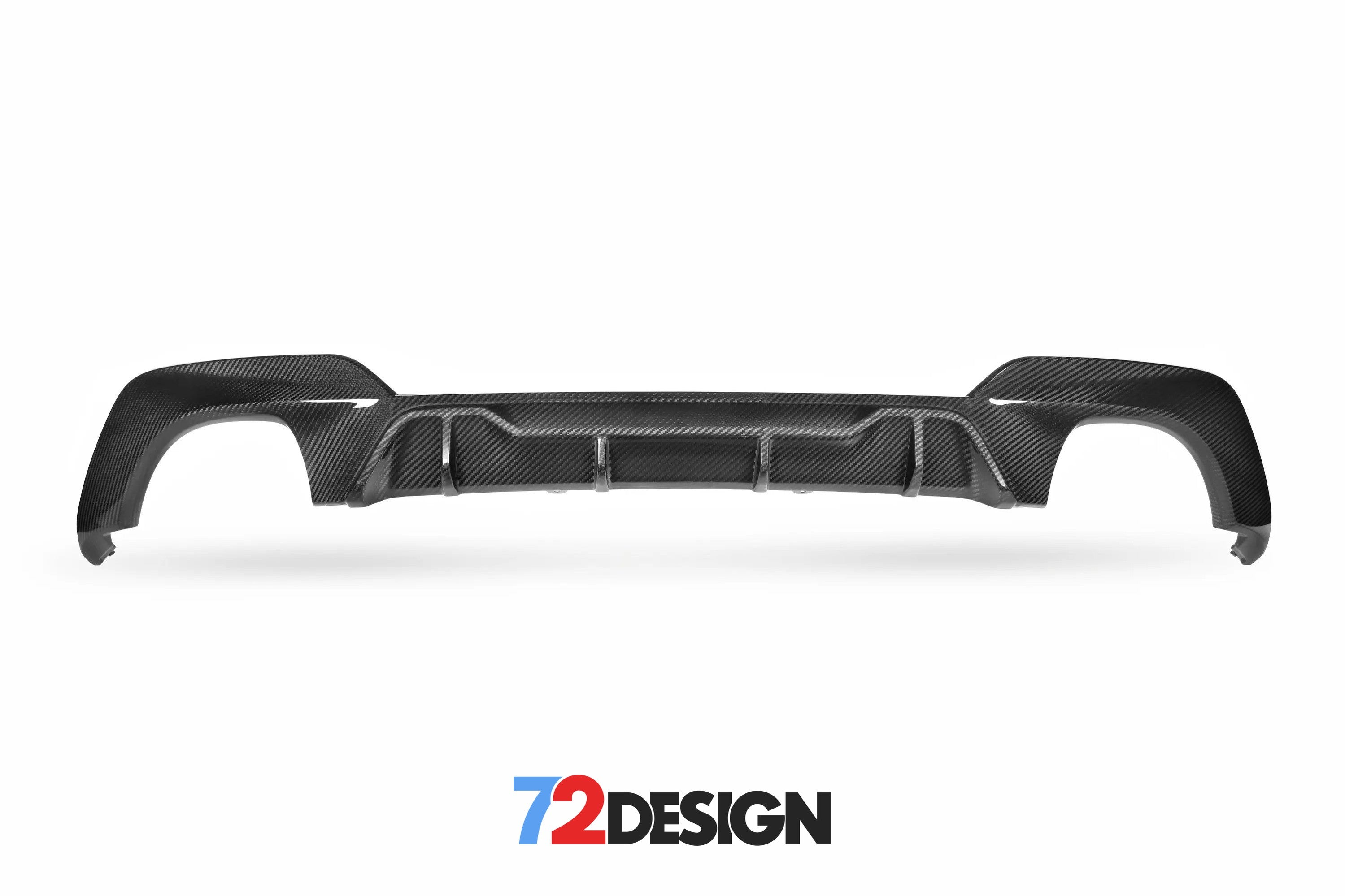 72Design BMW 3 Series (G20/G28) Gloss Carbon Fibre (Pre-Preg) Performance Style Diffuser - Nineteen72 Performance