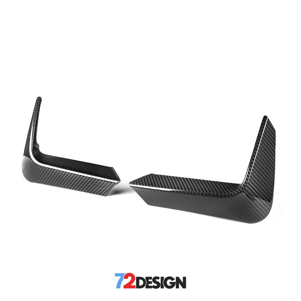 72Design BMW M3/M4 (F80/F82) Gloss Carbon Fibre (Pre-Preg) Performance Style Rear Diffuser - Nineteen72 Performance