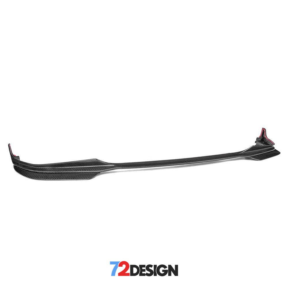 72Design BMW 3 Series Gloss Carbon Fibre (Pre-Preg) Performance Style Front Splitter - Nineteen72 Performance