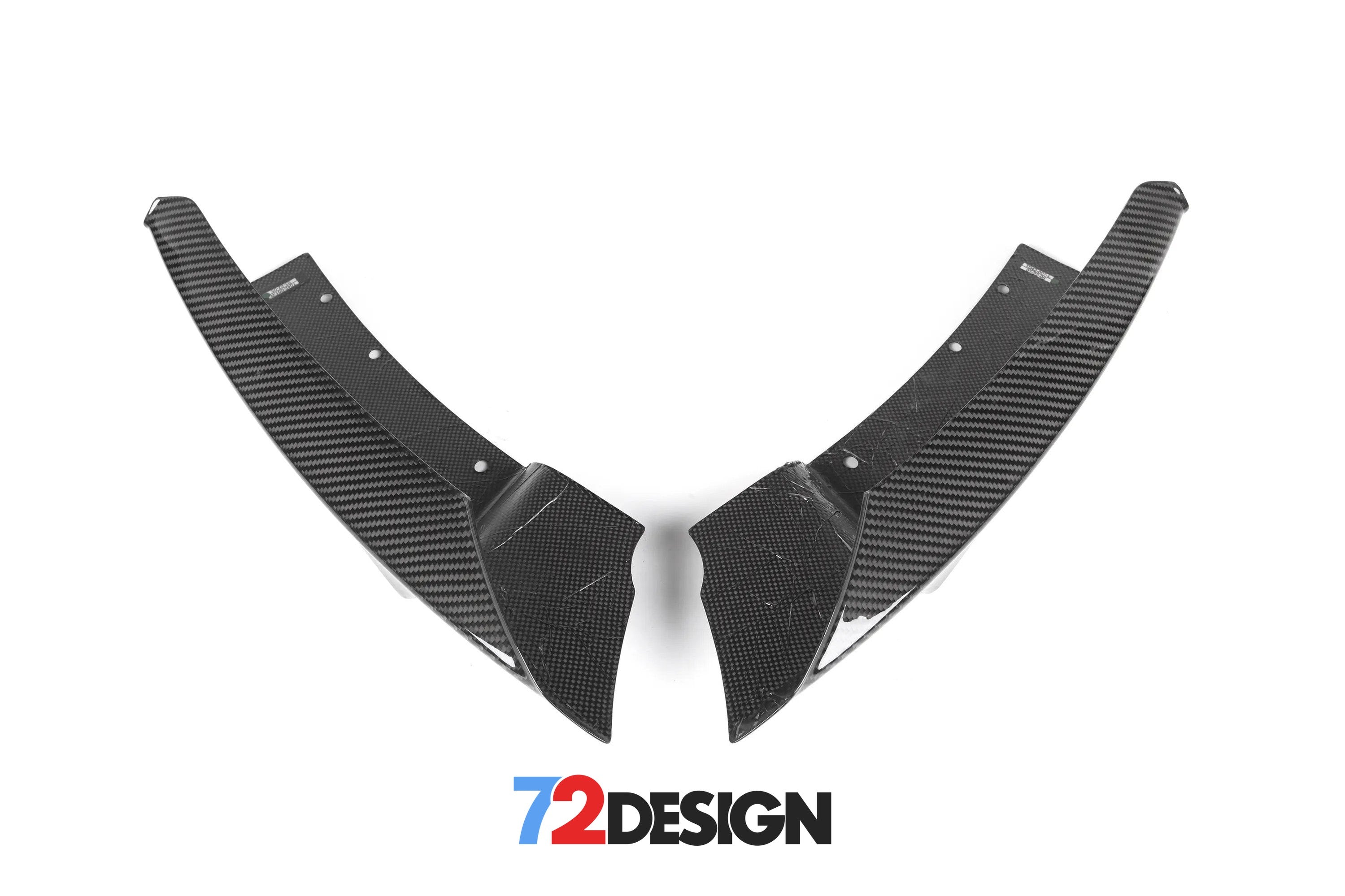 72Design BMW 3 Series (F30/F35) Gloss Carbon Fibre (Pre-Preg) Performance Style Splitter - Nineteen72 Performance