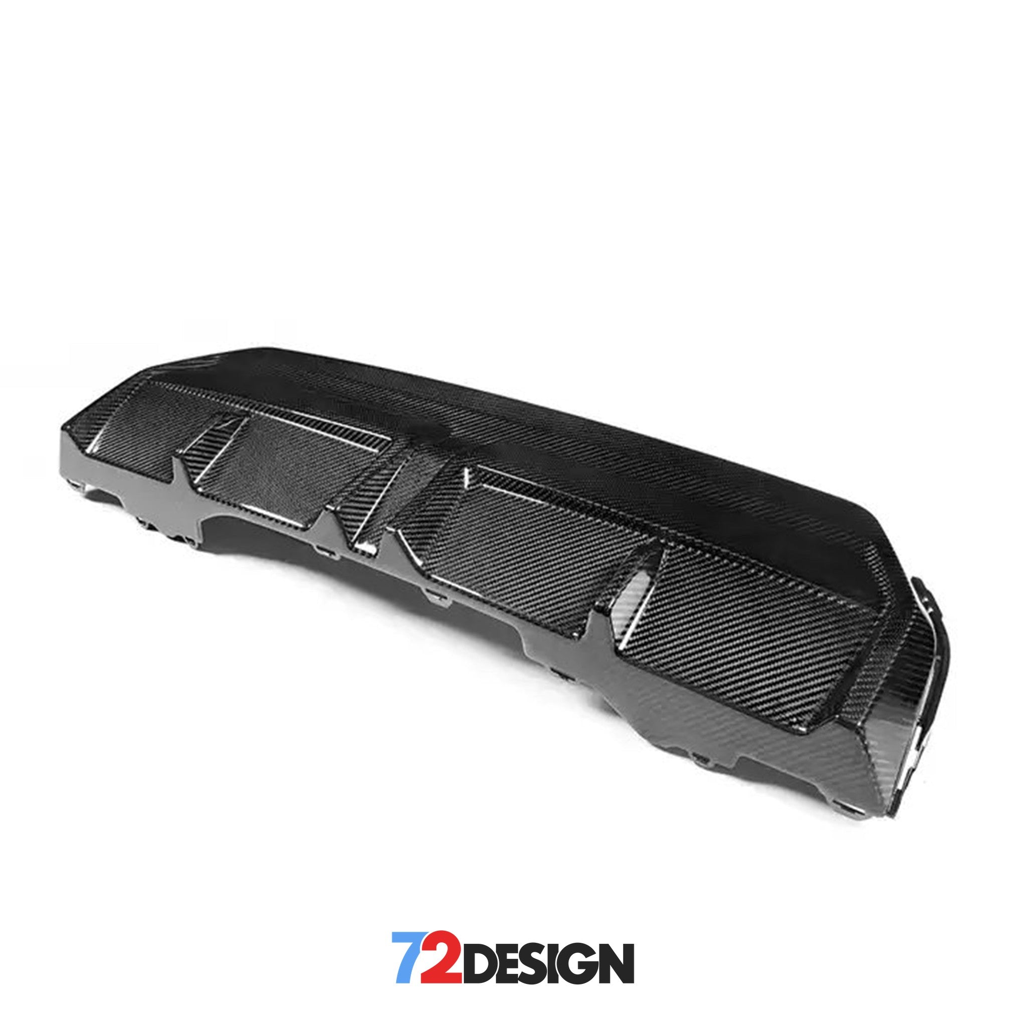 72Design BMW M240i (G42) Gloss Carbon Fibre (Pre-Preg) Rear Diffuser - Nineteen72 Performance