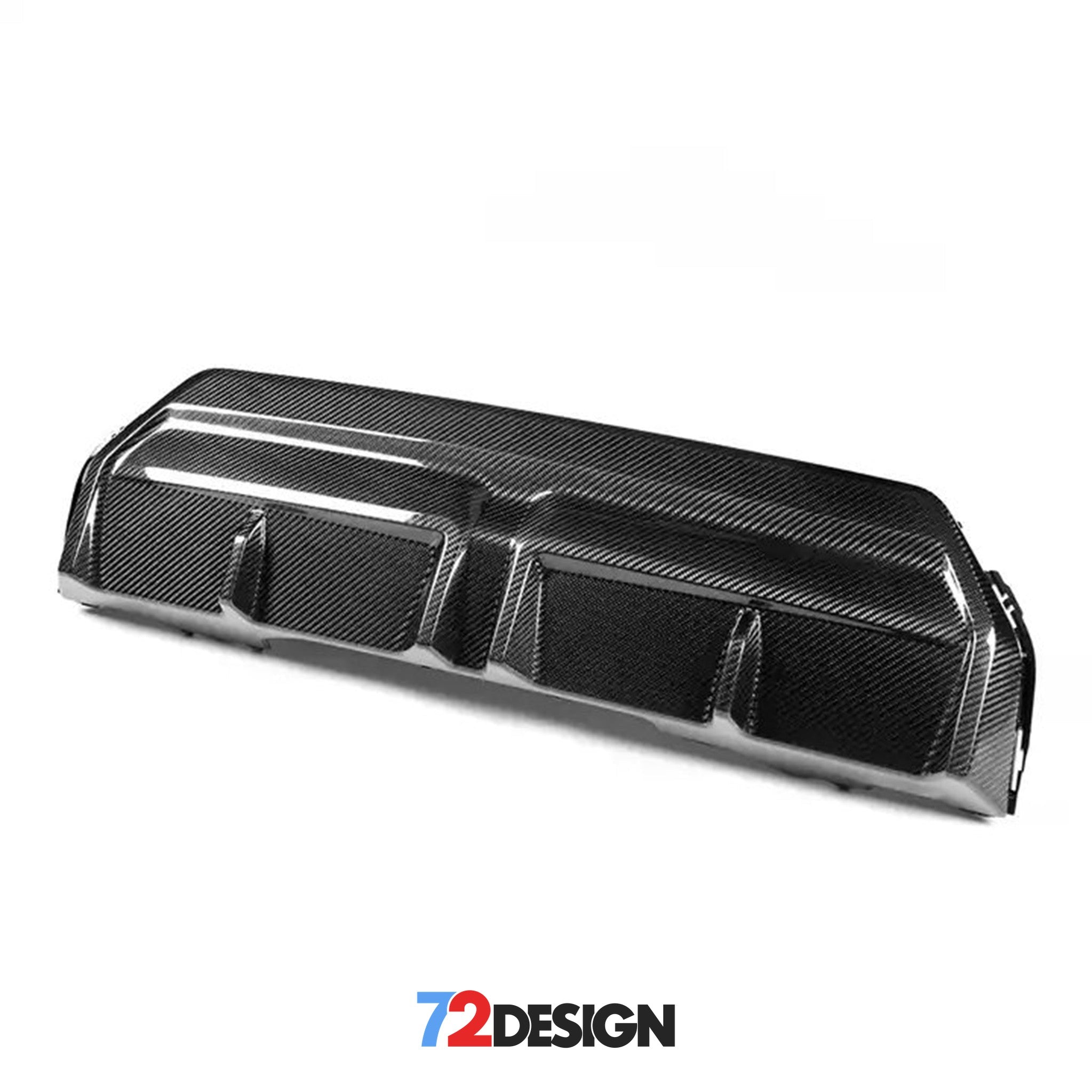 72Design BMW M240i (G42) Gloss Carbon Fibre (Pre-Preg) Rear Diffuser - Nineteen72 Performance