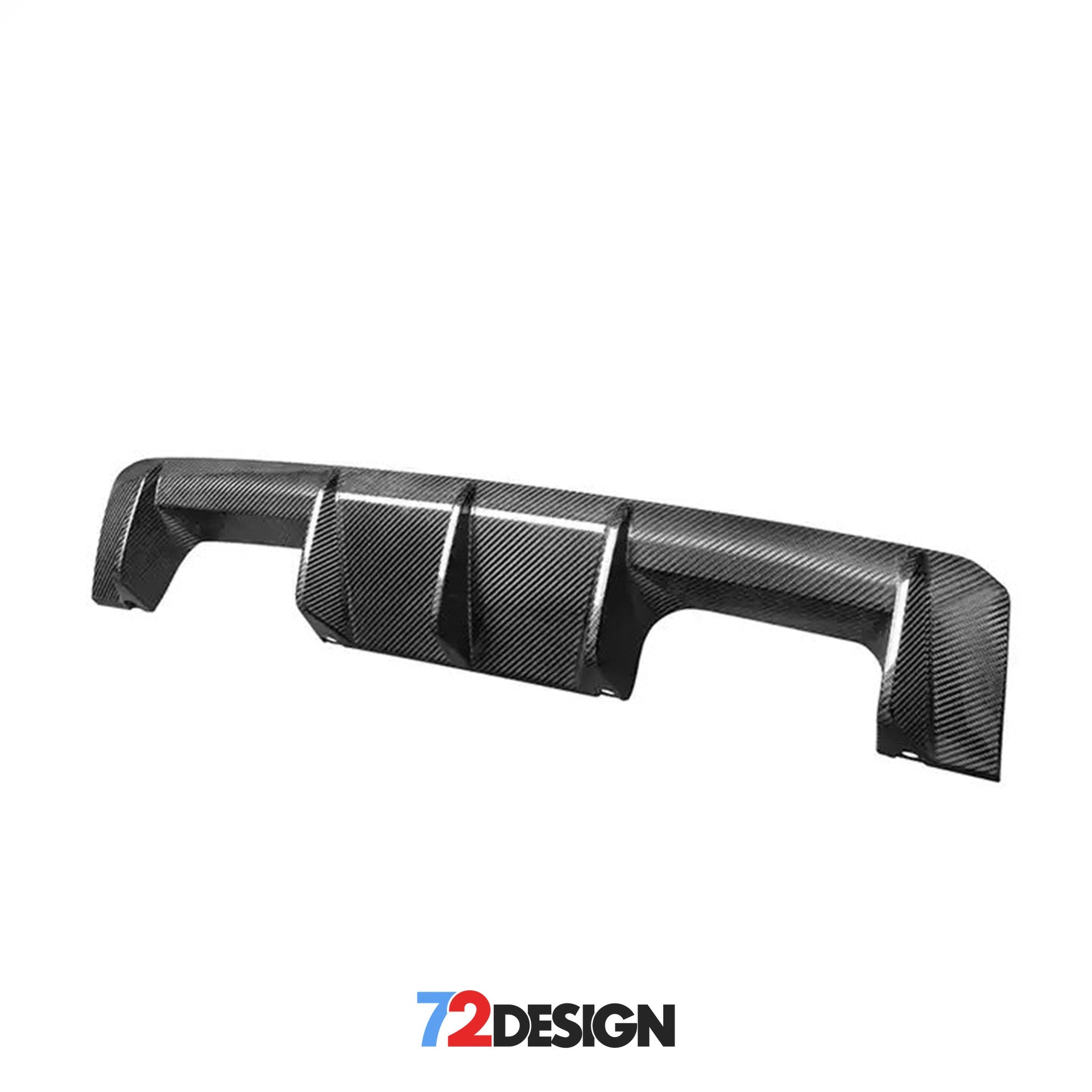 72Design BMW M3/M4 (G80/G82) Gloss Carbon Fibre (Pre-Preg) OEM Style Diffuser - Nineteen72 Performance