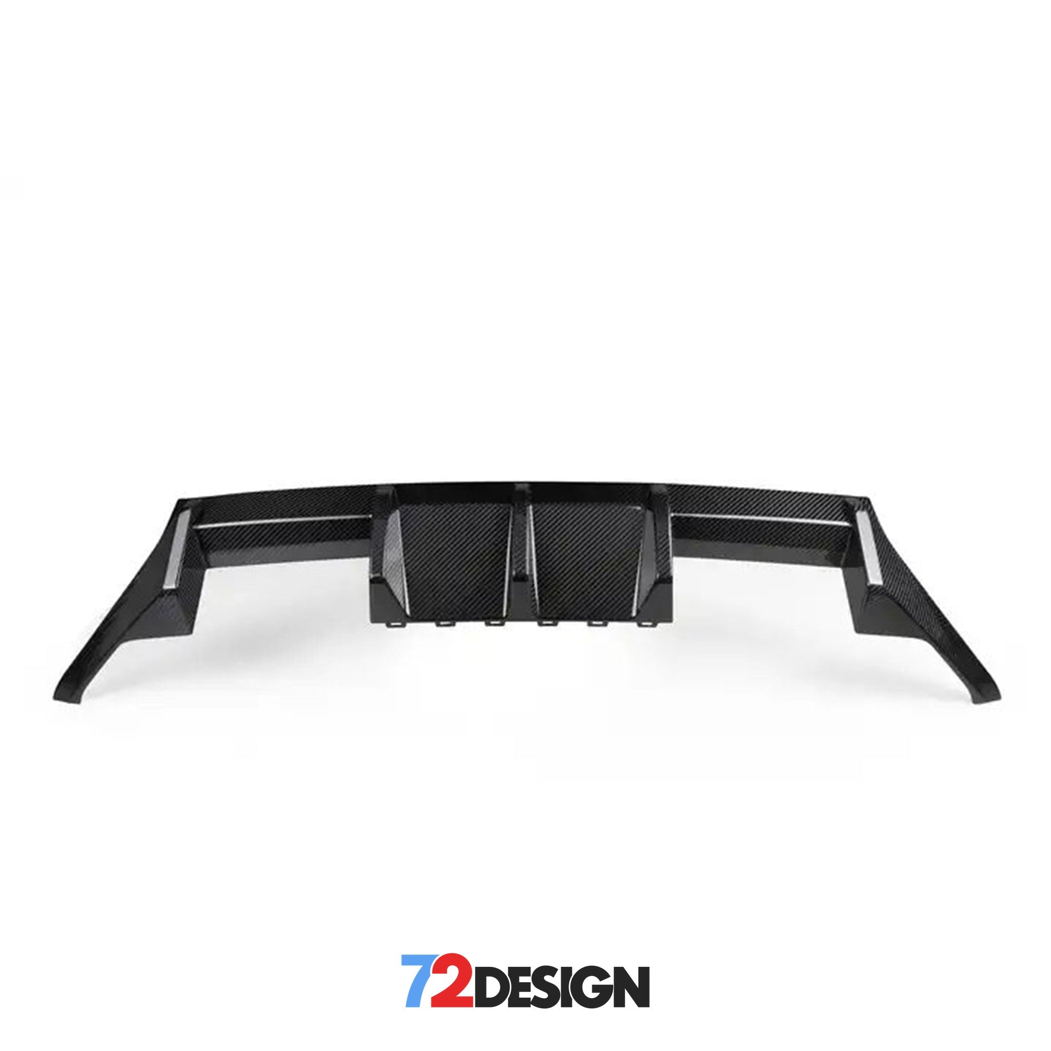 72Design BMW M2 (G87) Gloss Carbon Fibre (Pre-Preg) OEM Style Diffuser - Nineteen72 Performance