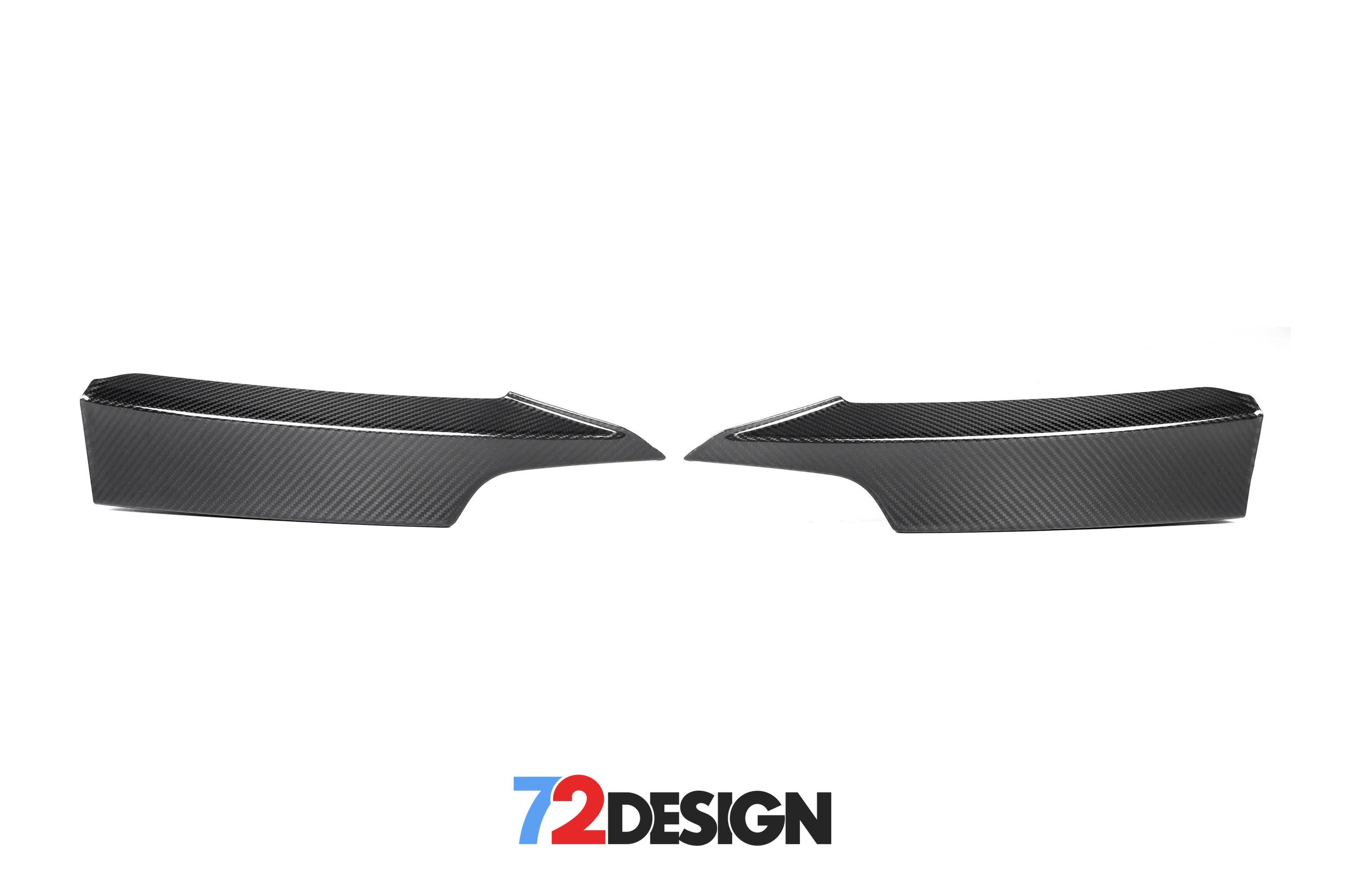 72Design BMW 3 Series (F30/F35) Gloss Carbon Fibre (Pre-Preg) Performance Style Splitter - Nineteen72 Performance