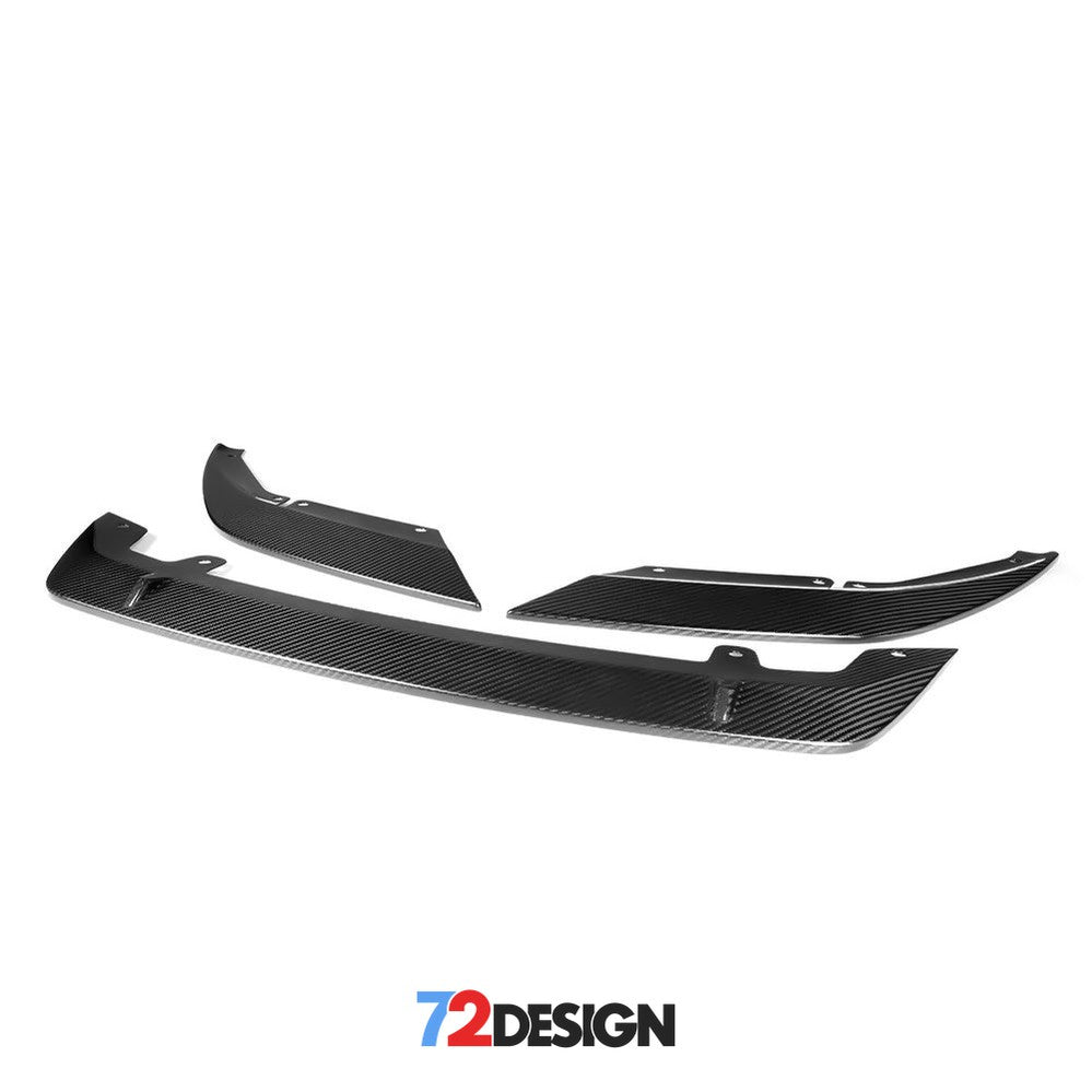 72Design BMW M5 (F90) Gloss Carbon Fibre (Pre-Preg) Performance Style Front Splitter - Nineteen72 Performance