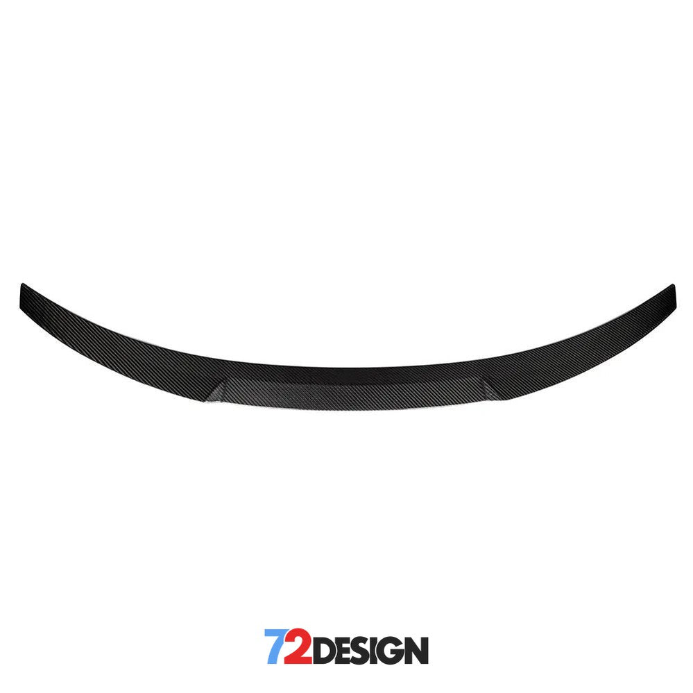 72Design BMW M3/3 Series (F80/F30) Gloss Carbon Fibre (Pre-Preg) Ducktail Style Spoiler - Nineteen72 Performance