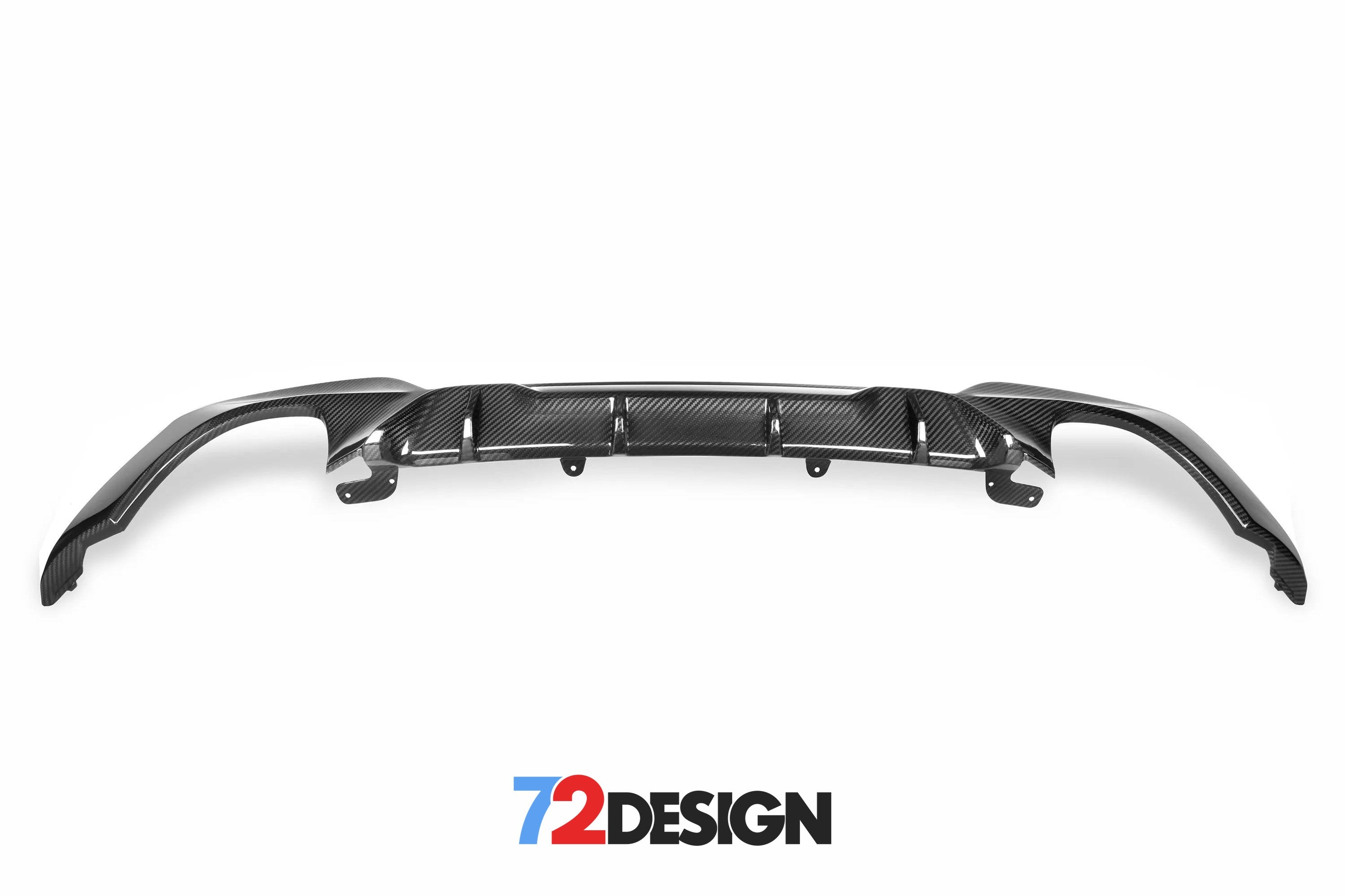 72Design BMW 3 Series (G20/G28) Gloss Carbon Fibre (Pre-Preg) Performance Style Diffuser - Nineteen72 Performance