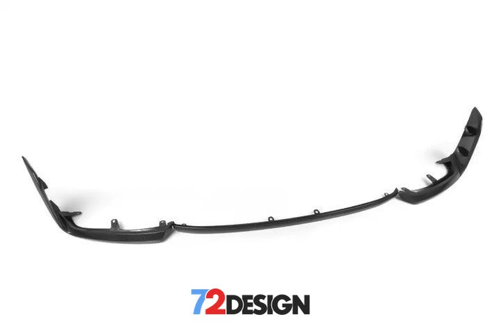 72Design BMW M2 (G87) Gloss Carbon Fibre (Pre-Preg) Performance Style Front Splitter - Nineteen72 Performance