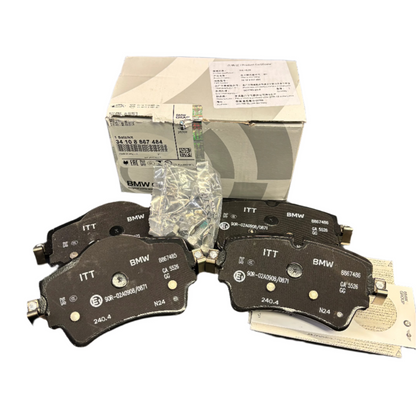 Genuine MINI Front Brake Pads - 34108867484 - Nineteen72 Performance