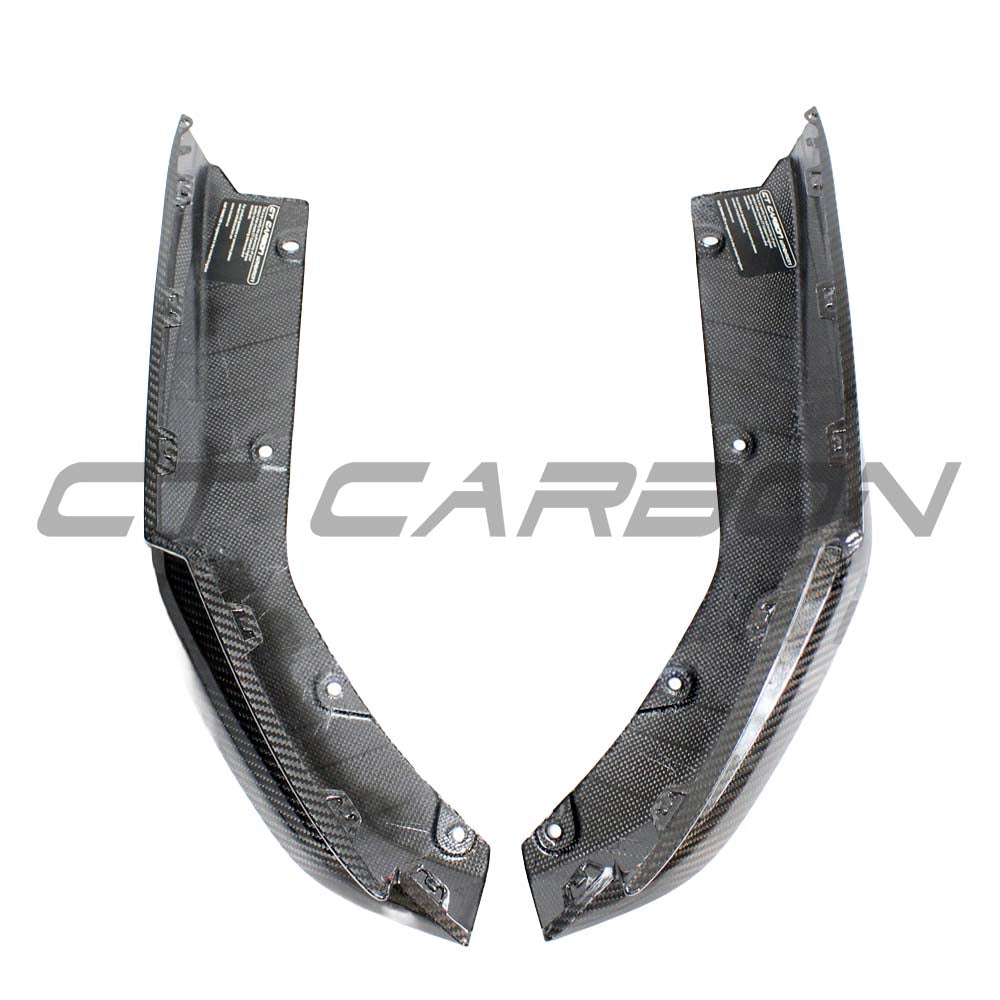 BMW M4 G82/G83 CARBON FIBRE REAR BUMPER CORNERS - V2