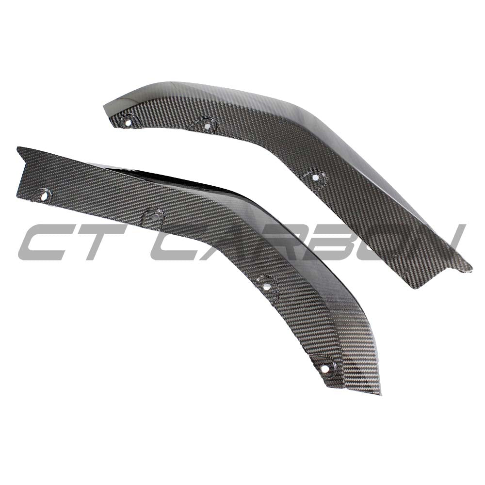 BMW M4 G82/G83 CARBON FIBRE REAR BUMPER CORNERS - V2