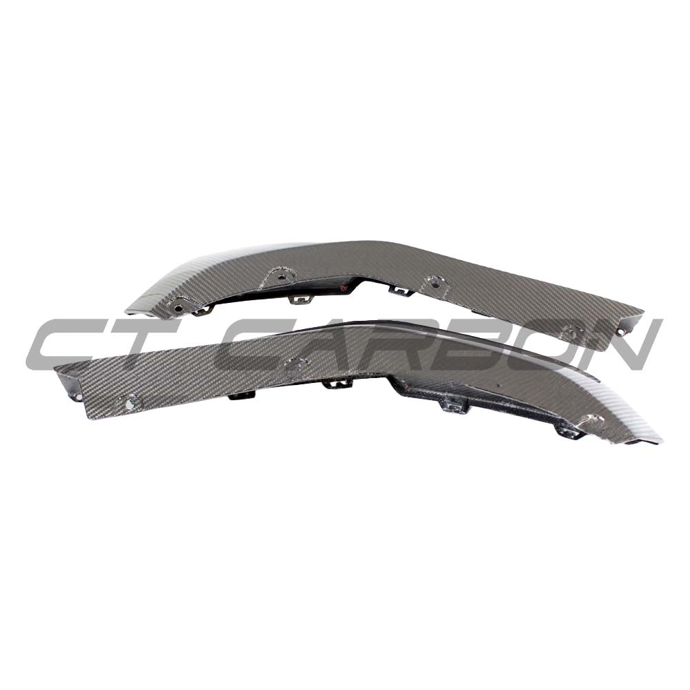 BMW M4 G82/G83 CARBON FIBRE REAR BUMPER CORNERS - V2