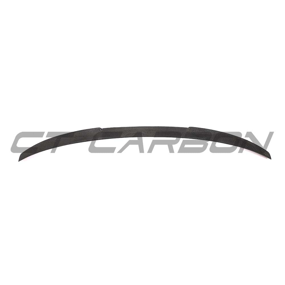 Full car carbon fiber kit for Audi RS3 8V saloon facelift by CT Carbon, showing detailed exterior components.