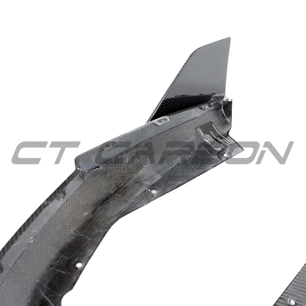 BMW M4 G82/G83 CARBON FIBRE REAR BUMPER CORNERS - V1
