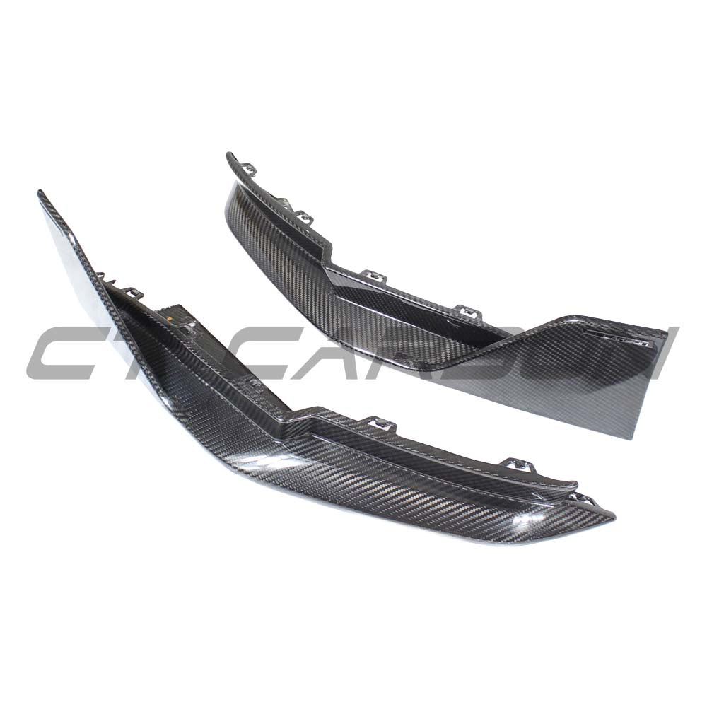 BMW M4 G82/G83 CARBON FIBRE REAR BUMPER CORNERS - V1