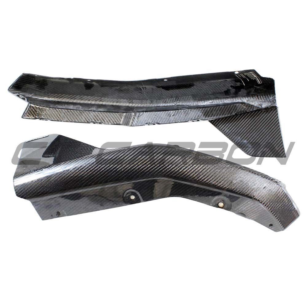BMW M4 G82/G83 CARBON FIBRE REAR BUMPER CORNERS - V1