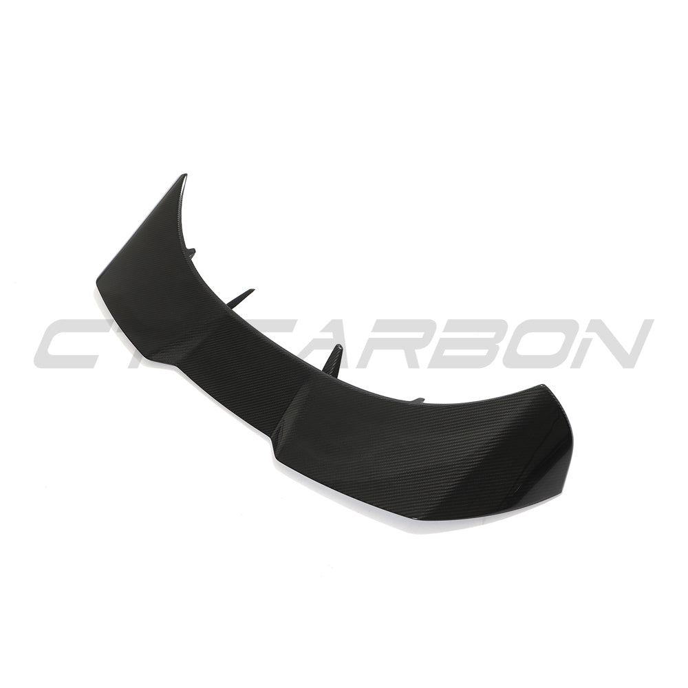 Full carbon fiber kit for Audi A3/S3 8Y Sportback by CT Carbon, shown on a sleek car with detailed carbon fiber parts.
