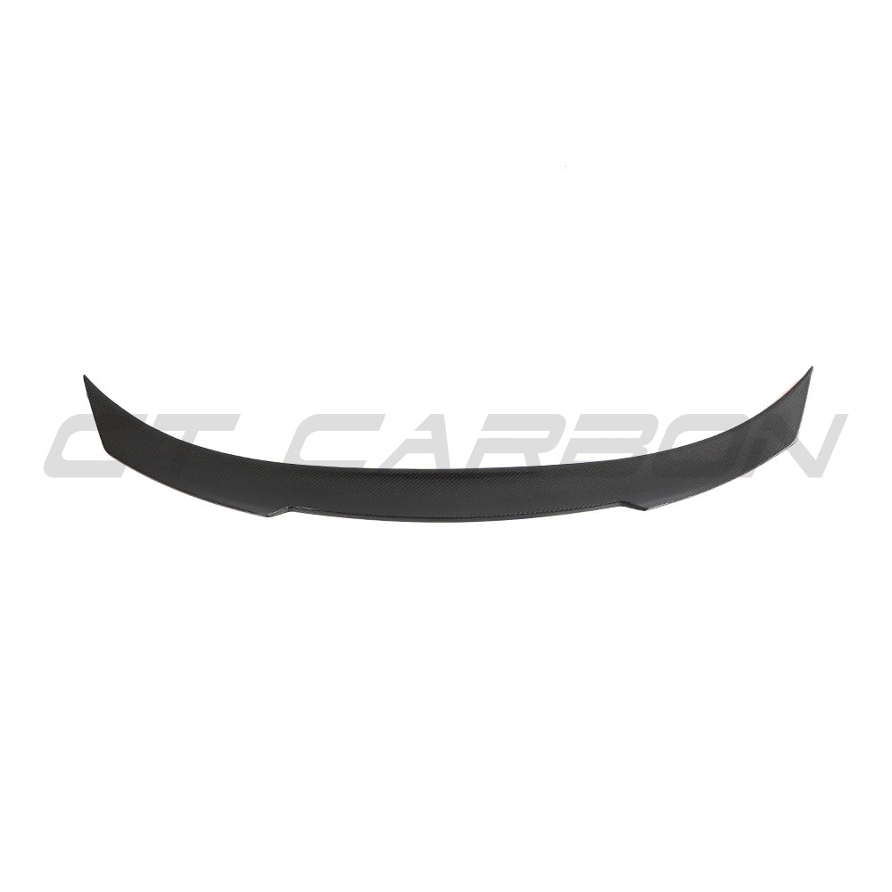 BMW G87 M2 / G42 2 Series 2022+ carbon fibre spoiler by CT Carbon, showcasing the sleek V3 aerodynamic design.
