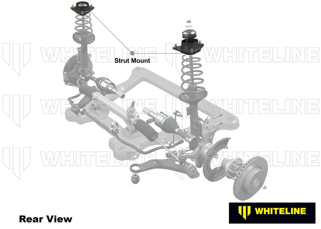 Whiteline - Front Strut Mount - Kit - Nineteen72 Performance