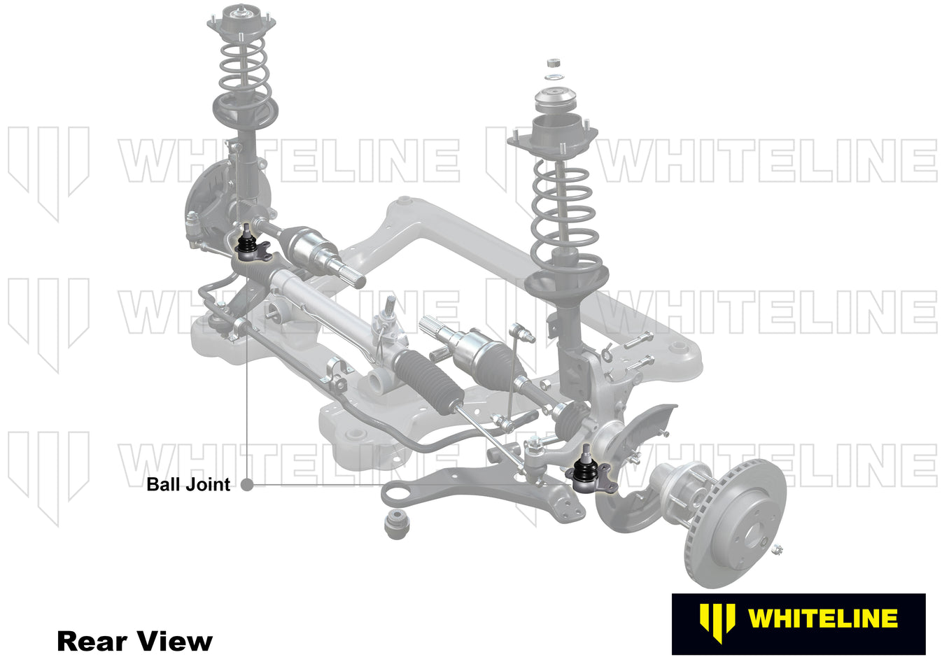 Whiteline - Front Roll Centre/ Bump Steer Correction Kit Audi A3 S3 Seat Skoda VW Golf & Jetta 2003-2019 - Nineteen72 Performance